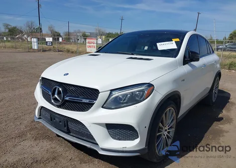 2017 Mercedes-Benz Amg Gle 43 Coupe 4Matic z USA, uszkodzony, nr VIN 4JGED6EB6HA071082